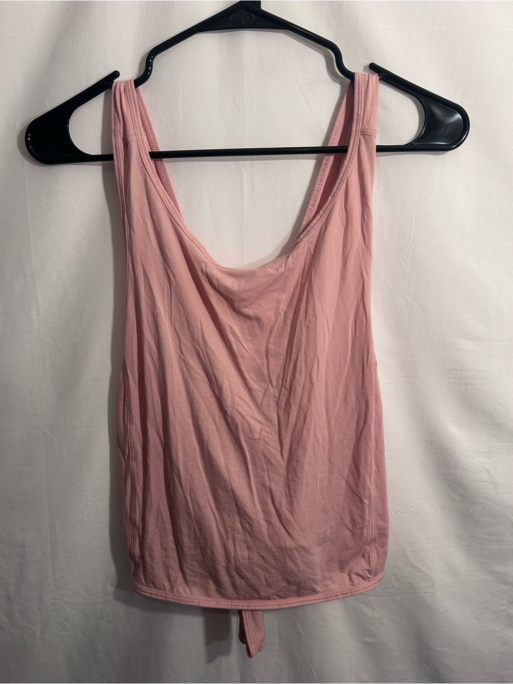 lululemon athletica Pale Pink Tie-Scoop-Back Training Tank